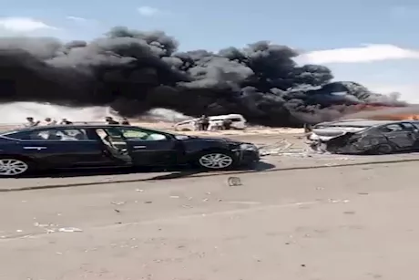 بيان عاجل من وزارة الصحة بشأن حادث تصادم طريق "الإسكندرية - مطروح".. حالتا وفاة و18  مصابا 