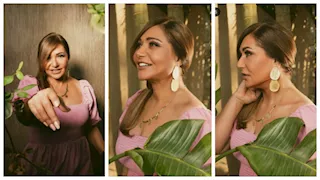 ليلى علوي تتألق بالوردي.. ما سر اللوك؟