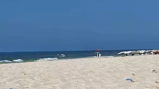 "مصراوي" يرصد موقع حادث غرق طلاب شاطئ "أبو تلات" (فيديو وصور)