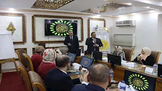 انطلاق فعاليات البرنامج التدريبي لإعداد قيادات المراكز والمعاهد البحثية.. صور