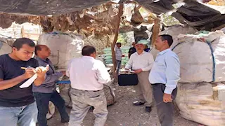 محافظ أسيوط يشكل لجنة مشتركة للتفتيش على كسارات ومخازن البلاستيك - صور 