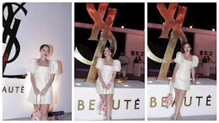 بالصور.. رنا رئيس تخطف الأنظار بـ"فستان قصير" والجمهور يغازلها