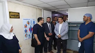 محافظ المنوفية يفتتح وحدة جراحة الوجه والفكين بمستشفى الهلال للتأمين الصحي - صور