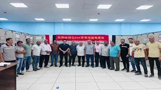 إطلاق التيار الكهربائي بمحطة محولات شرق قنا العملاقة -تفاصيل