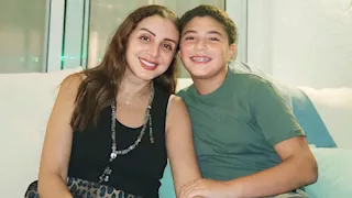 صور جديدة تجمع أنغام ونجل أختها غنوة.. والأخير: ربنا يخليكي لينا