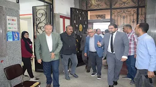 تفاصيل زيارة رئيس هيئة التأمين الصحي إلى الغربية