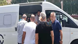 نجوم الفن يودعون المنتج طارق صيام في جنازته بالشيخ زايد