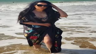 "بالكاش مايوه".. عبير صبري تستمتع بأجواء البحر من لبنان (صور وفيديو)