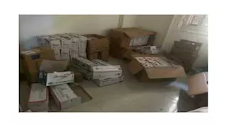 ضبط مليوني قطعة مستلزمات طبية مجهولة المصدر بالسيدة زينب