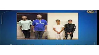 فيديو مثير يكشف محتالين انتحلوا صفة ضباط شرطة بالجيزة