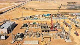 صور.. تفاصيل منظومة التغذية الكهربائية للقطار الكهربائي السريع