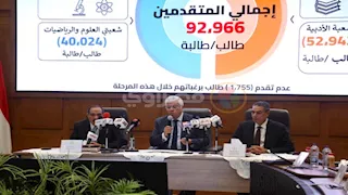 الطب 93%.. 17 صورة ترصد تنسيق المرحلة الأولى 2025