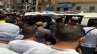 بالدموع والدعاء.. تشييع جنازة بونجا حارس وادي دجلة في الإسماعيلية- فيديو وصور