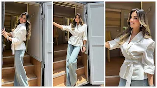 بالصور| ميرنا جميل تخطف الأنظار في أحدث ظهور 