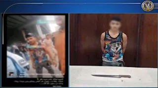 بعد تداول فيديو على السوشيال.. ضبط عاطل مارس البلطجة بالمرج