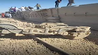 3 وفيات و54 مصابا.. بيان من الصحة بشأن انقلاب قطار مطروح