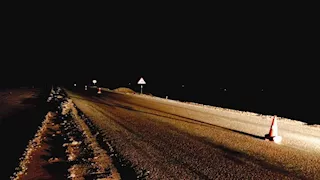 بالصور.. إزالة كثبان الرمال في النقب وتأمين طريق الخارجة- أسيوط