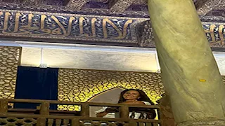 حنان مطاوع تزور شارع المعز.. وتعلق: "حلوة يا بلدي"