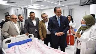 نائب وزير الصحة يتابع أعمال التطوير والخدمات الطبية بمستشفى أطفال مصر