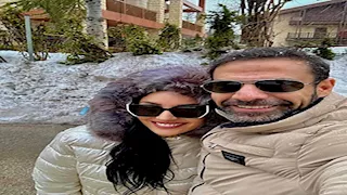  أمير طعيمة يحتفل بعيد ميلاد زوجته برسالة رومانسية