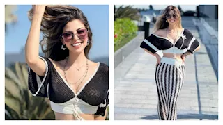 على طريقة عروس البحر.. ميرنا جميل بإطلالة صيفية جريئة (صور)