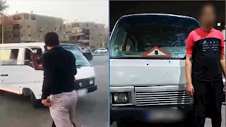 تعدى على مواطن لمعاتبته.. ضبط سائق ميكروباص سار عكس الاتجاه بالقاهرة | فيديو