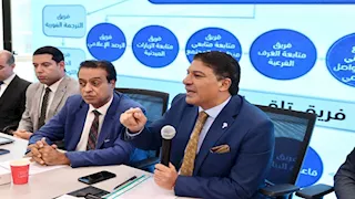 صور.. انطلاق أعمال غرفة متابعة انتخابات الشيوخ بـ"القومي لحقوق الإنسان"