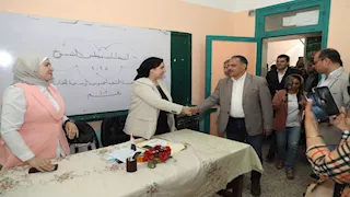 محافظ الشرقية يتابع سير انتخابات الشيوخ وسط إقبال ملحوظ - صور