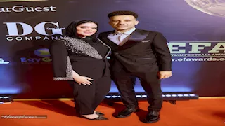 7 صور لمصطفى فتحي رفقة زوجته في حفل دير جيست