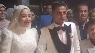 ختما زفازفهما بصندوق اقتراع.. عروسان يدليان بصوتيهما في انتخابات الشيوخ بالفيوم