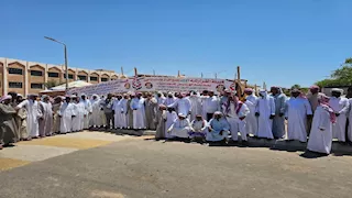 بالصور- قبيلة الجرارشة تحتشد للمشاركة في انتخابات الشيوخ بجنوب سيناء