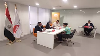 صور.. بدء المقابلات الشخصية للمتقدمين للبرنامج الرئاسي لتأهيل النشء للقيادة