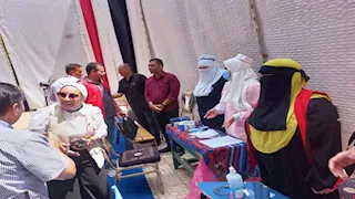 وكيل صحة الإسماعيلية تتابع انتشار الفرق الطبية أمام لجان التصويت