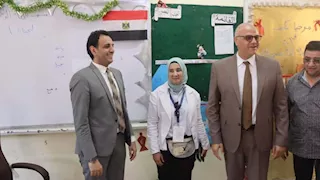 محافظ القليوبية يتفقد لجان انتخابات مجلس الشيوخ- صور