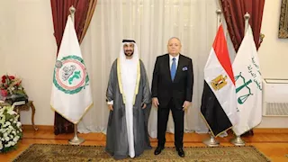 رئيس البرلمان العربى يهنئ المستشار أسامة شلبى بتوليه رئاسة مجلس الدولة