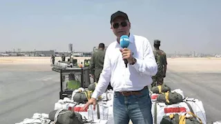 "تن" تخترق حصار غزة الجوي ببث مباشر يوثق جهود الإغاثة