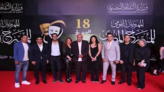 تكريم مهندس الديكور سمير زيدان في ختام الدورة الـ18 للمهرجان القومي للمسرح 