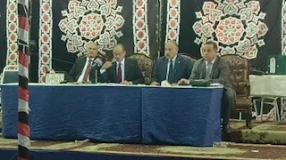  اللجنة العامة بالإسكندرية تعلن الحصر العددي لأصوات الناخبين بانتخابات الشيوخ- صور