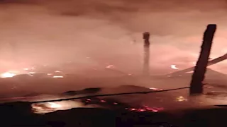 السيطرة على حريق هائل بمخزن نباتات طبية في أبشواي بالفيوم