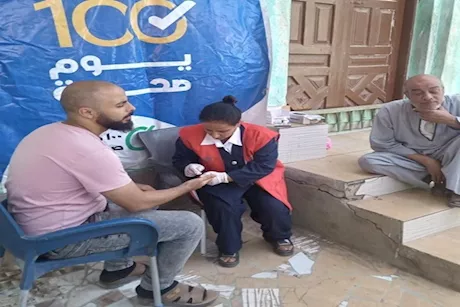 حملة 100 يوم صحة تقدّم 37.8 مليون خدمة مجانية خلال 24 يومًا