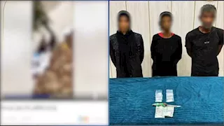 فيديو صادم | شاب وسيدتان يتعاطون المخدرات بالشارع.. وتحرك عاجل من الداخلية