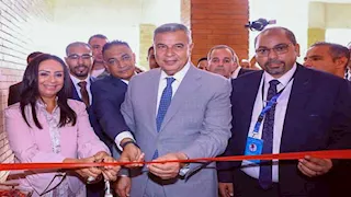 بالصور- وزيرة التضامن الاجتماعي تفتتح مركز التأهيل الشامل لذوي الإعاقة ببرج العرب
