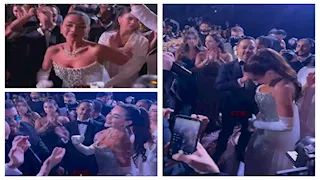 "قُبلة ورقصة".. داليدا خليل تحتفل بزفافها على أغنية "اسمع قلبي"