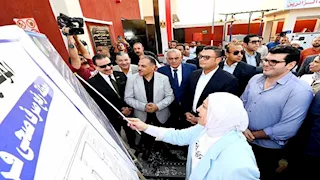 صور.. افتتاح محطة رفع صرف صحي بقرية البقلي في الشرقية
