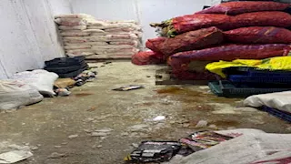  ضبط 3 أطنان برجر وسجق ,كفتة غير صالحة للاستهلاك الآدمي بالهرم-  صور