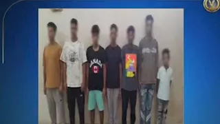 فيديو صادم يوثق اعتداء 7 أشخاص على مالك محل بالسويس