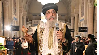 قداسة البابا يُصلي قداس العيد بكاتدرائية "ميلاد المسيح" في العاصمة الإدارية