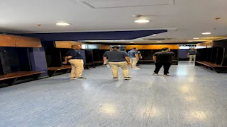 "غرف الملابس والأرضية".. وفد فيفا يعاين ملعب بيراميدز قبل مواجهة أوكلاند سيتي