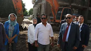 وزير الكهرباء يتفقد أعمال إضافة مصدر تغذية ثالث لمحطة محولات جزيرة الدهب