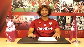 "سبق وضم باسم مرسي".. ماذا نعرف عن نادي لاريسا اليوناني الذي تعاقد مع عمرو وردة؟